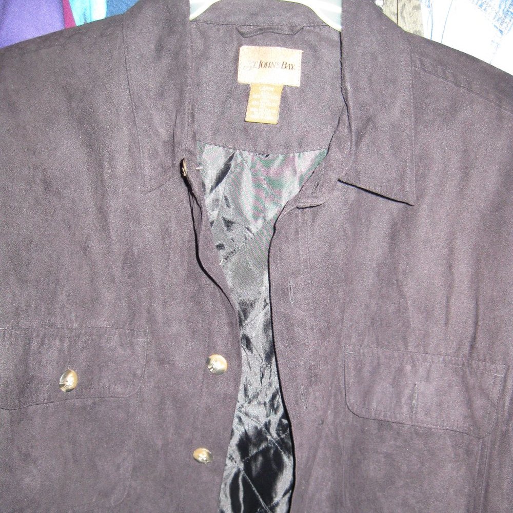 St. John's Bay men's insulated  long sleeved shirt size large